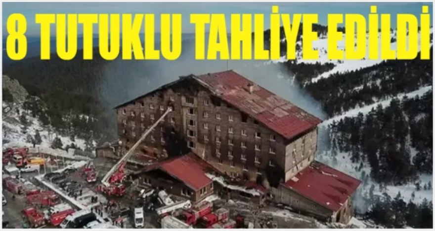 8 kişi tahliye edildi