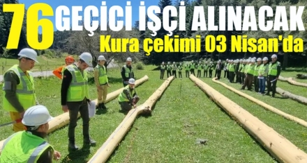 PERSONEL ALIMI İÇİN KURA ÇEKİLECEK