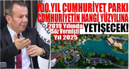 100. YIL CUMHURİYET PARKI NE AŞAMADA!