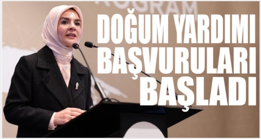 Doğum yardımına başvurular başladı