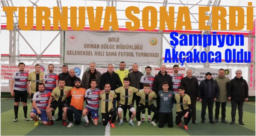 Turnuva sona erdi