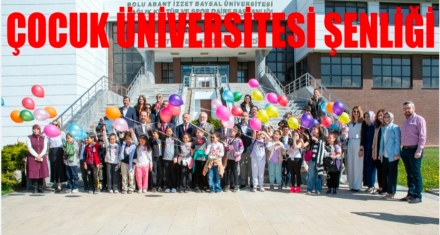 ÇOCUK ÜNİVERSİTESİ ŞENLİĞİ DÜZENLENİYOR 