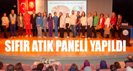 SIFIR ATIK PANELİ YAPILDI