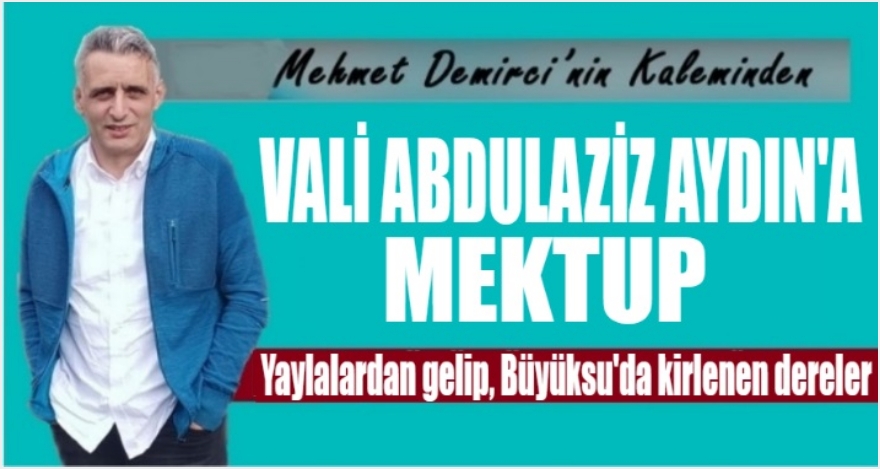 VALİ ABDULAZİZ AYDIN'A METKUP