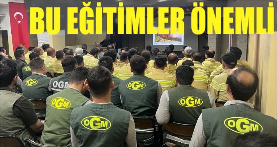 YANGIN EĞİTİMİ YAPTILAR