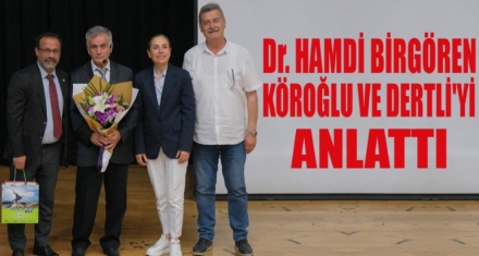 HAMDİ HOCA KÖROĞLU VE ŞAİR DERTLİ'Yİ ANLATTI 