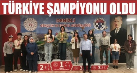 TÜRKİYE ŞAMPİYONU OLDU