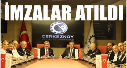 İmzalar atıldı