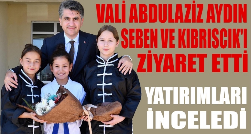 VALİ AYDIN DAĞIN ARDINI ZİYARET ETTİ