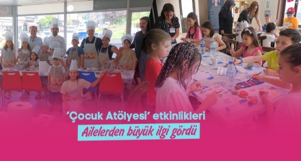 ‘Çocuk Atölyesi' ilgi gördü