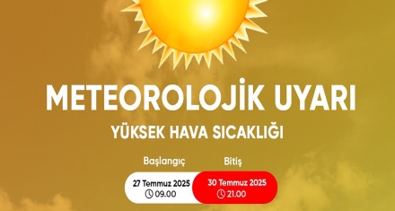 SICAKLIKLAR YİNE ARTIYOR