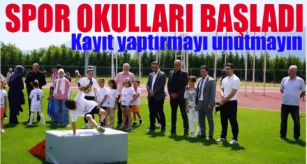 Spor Okulları Başladı