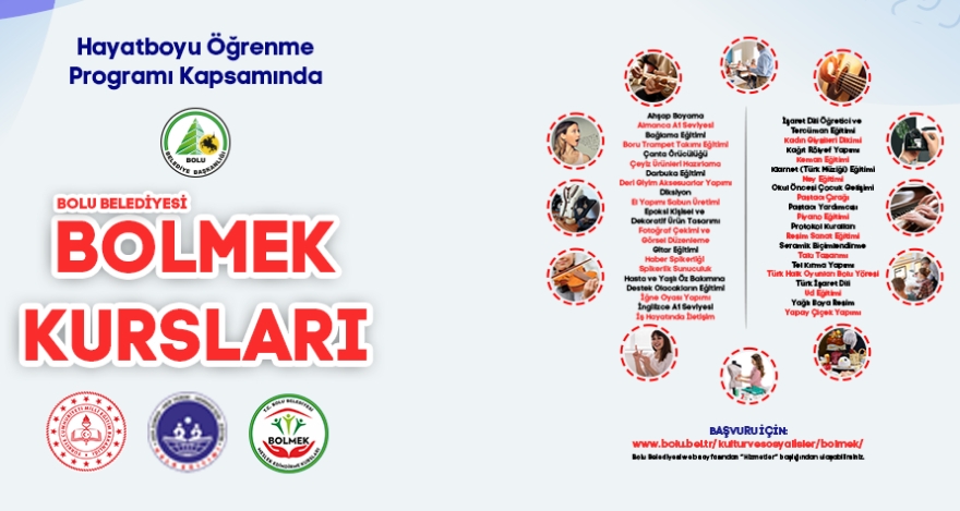 BOLMEK kursları için başvurular başladı