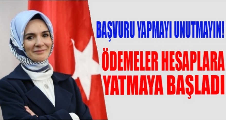DOĞUM YARDIMLARI HESAPLARA YATIYOR