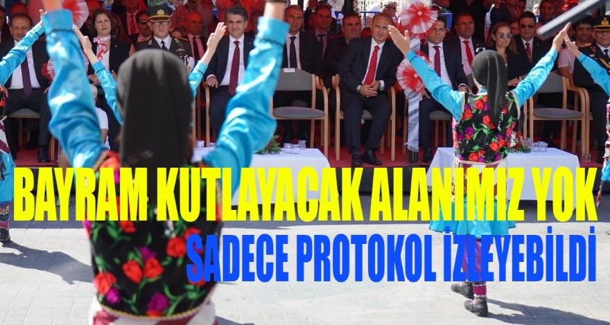 Halk olmadan bayram olmaz