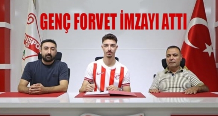 Genç forvet imzayı attı