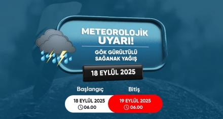Yağış 1gün sürecek