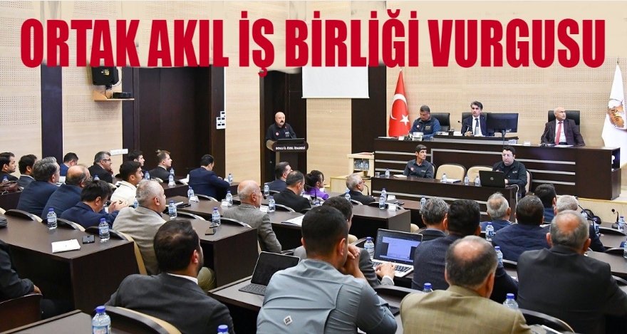 IRAP DEĞERLENDİRME TOPLANTISI YAPILDI