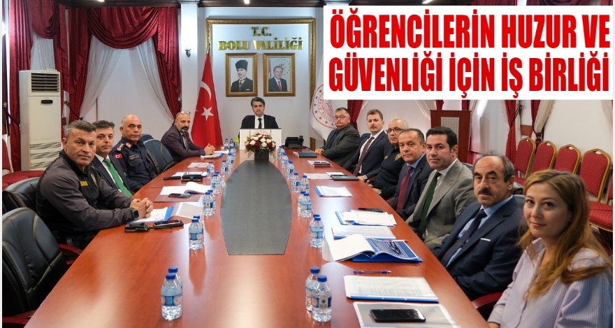 ONLARIN HUZUR VE GÜVENLİĞİ İÇİN TOPLANDILAR