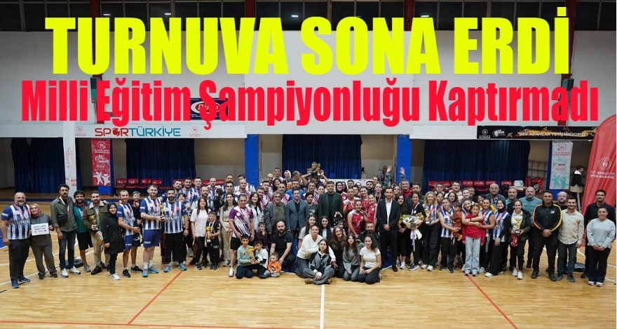 Turnuva sona erdi