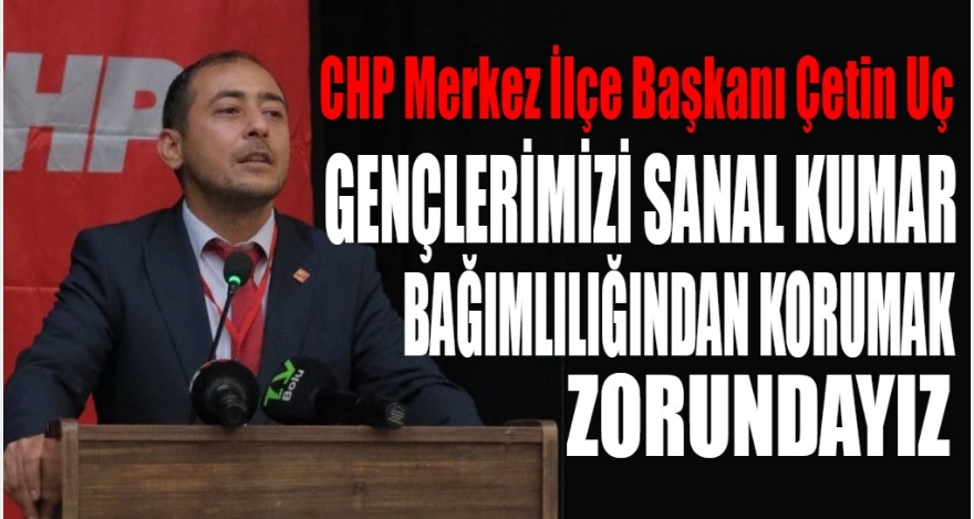 GENÇLERİMİZİ SANAL KUMAR BAĞIMLILIĞINDAN KORUMAK ZORUNDAYIZ!