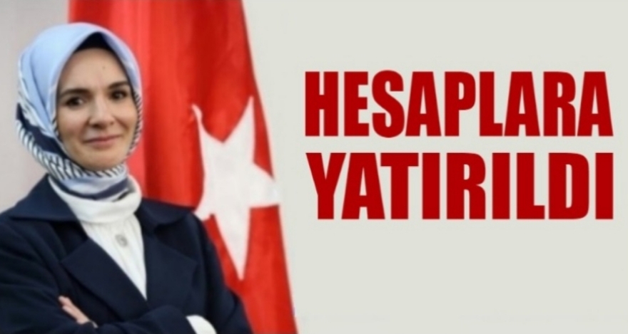 SED ÖDEMELERİ HESAPLARA YATIRILDI