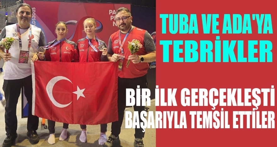 TUBA VE ADA'YA TEBRİKLER!