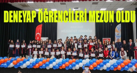 DENEYAP öğrencileri Mezun oldu 