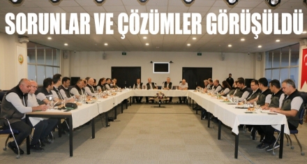 Kasım ayı değerlendirme toplantısı yapıldı
