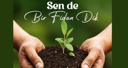 SEN DE BİR FİDAN DİK!