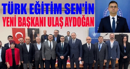 YENİ BAŞKAN ULAŞ AYDOĞAN OLDU