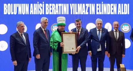 BOLU'NUN AHİSİ BERARINI CEVDET YILMAZ'IN ELİNDEN ALDI