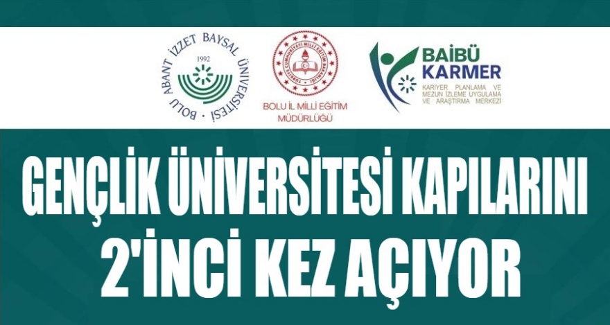 Gençlik Üniversitesi, kapılarını ikinci kez gençlere açıyor