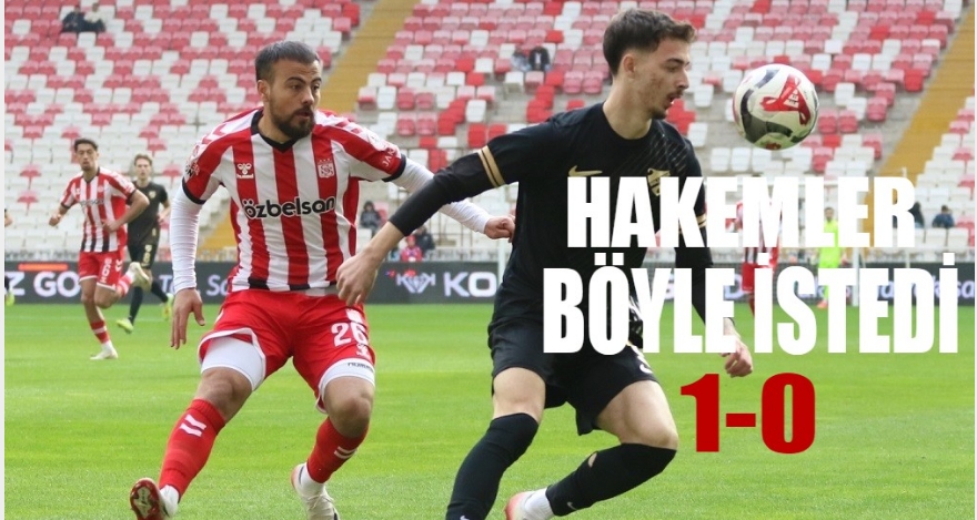 HAKEMLER BÖYLE İSTEDİ