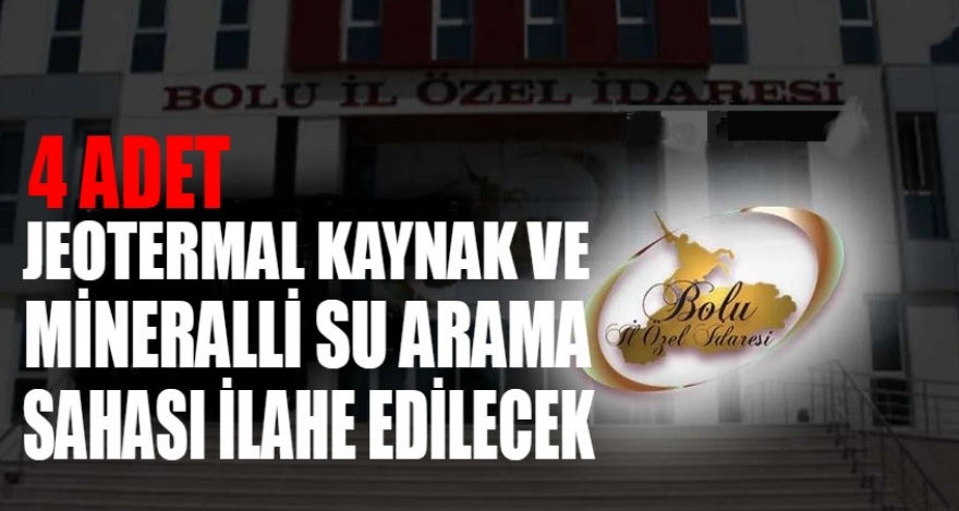 Jeotermal su kaynakları ekonomiye kazandırılacak