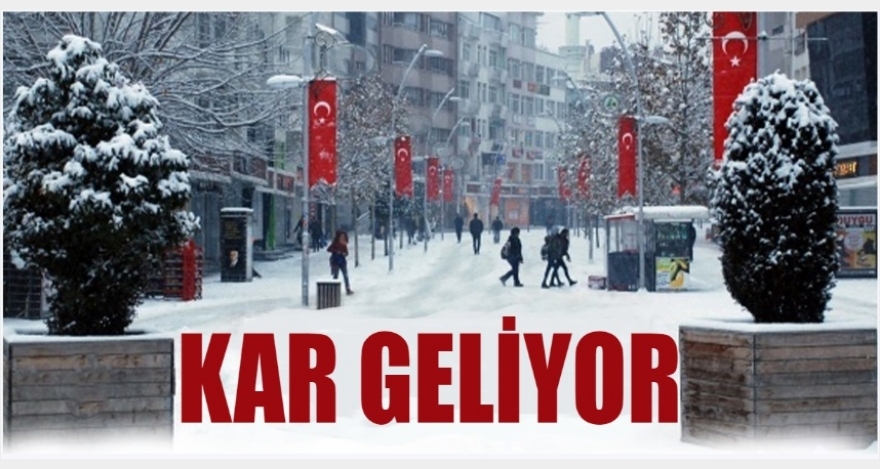 Kar geliyor!