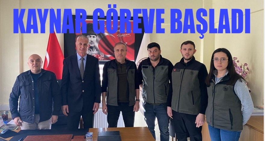 Kaynar göreve başladı