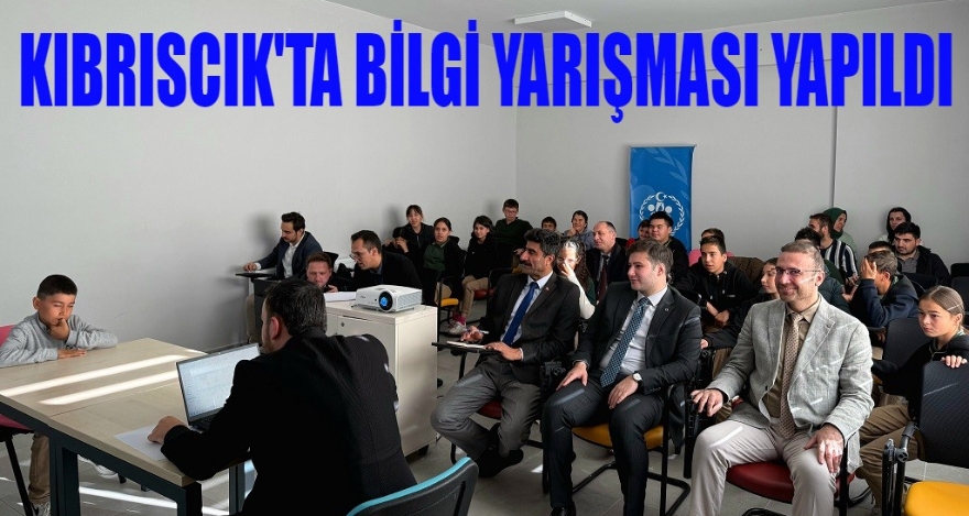 Kıbrıscık' ta Bilgi Yarışması Yapıldı