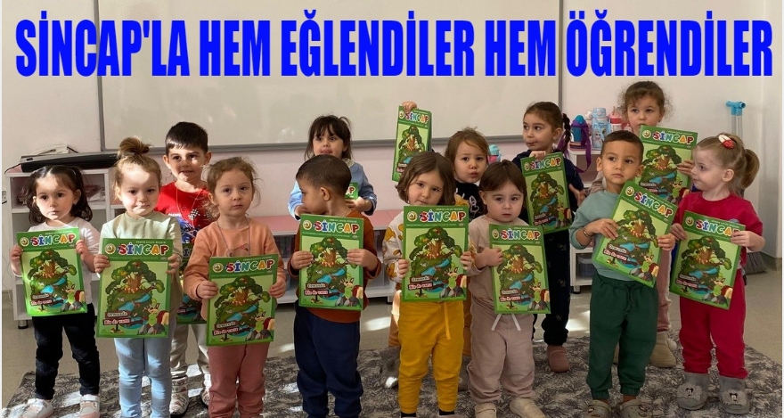 Minikler hem eğlendi hem öğrendi