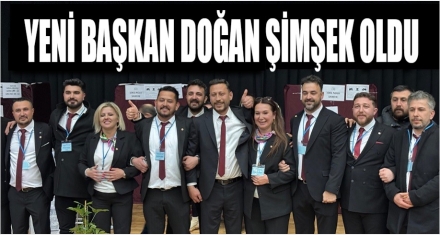 BERBERLER VE KUAFÖRLER ODASI'NDA YENİ BAŞKAN ŞİMŞEK OLDU