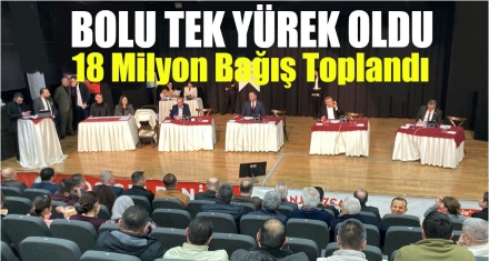 BOLU TEK YÜREK OLDU