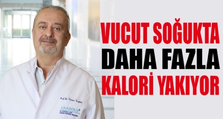 Vücut soğukta daha fazla kalori yakıyor