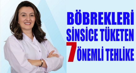 BÖBREKLERİ SİNSİCE TÜKETEN 7 ÖNEMLİ TEHLİKE!
