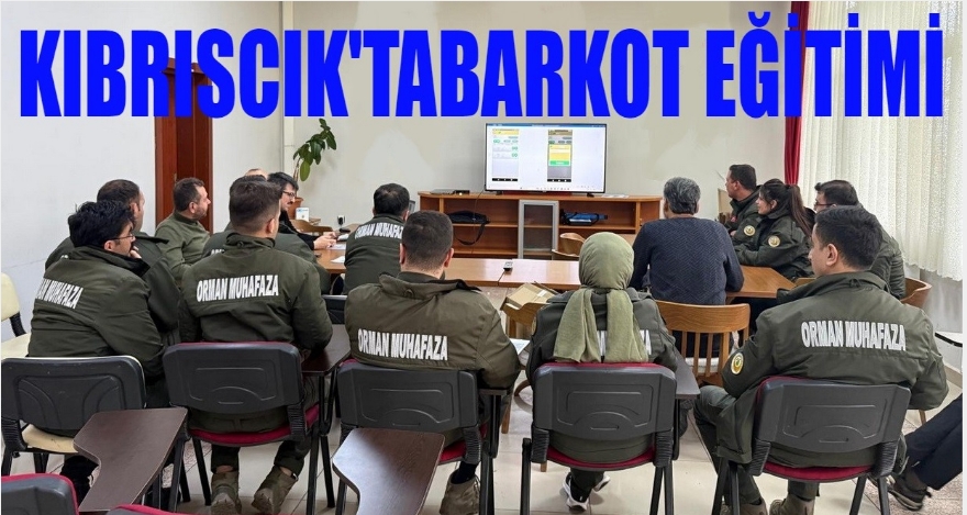 Kıbrıscık'ta barkod eğitimi