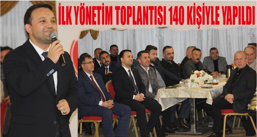 MHP'DE 140 KİŞİLİK YÖNETİM