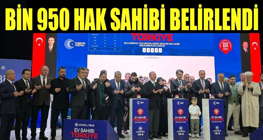 TOKİ KURALARI ÇEKİLDİ