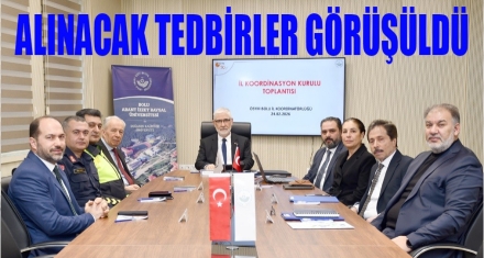 Koordinasyon Kurulu Toplantı Yaptı