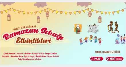 Ramazan Sokağı Etkinlikleri Başlıyor