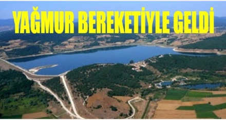 YAĞMURLAR BEREKETİYLE GELDİ