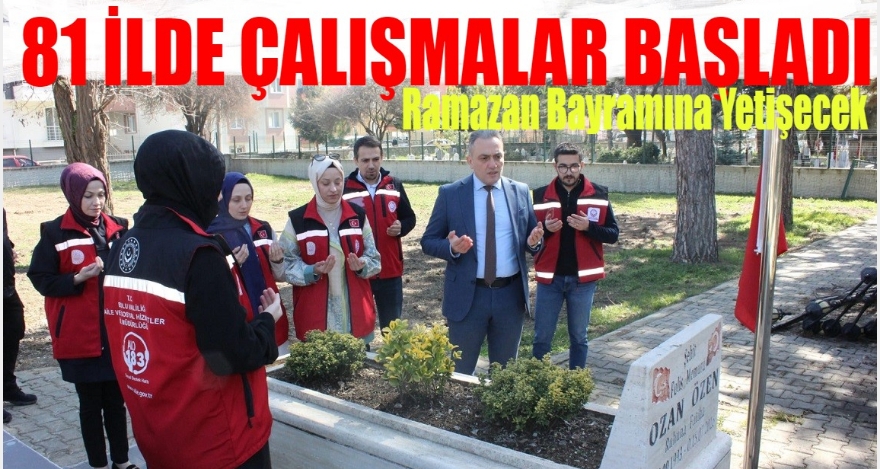 81 ilde başlatıldı